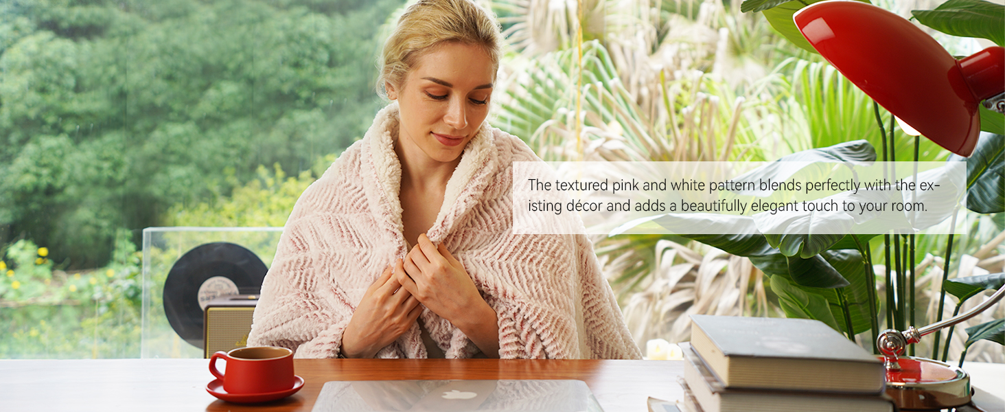 Wearable electric blanket home office
